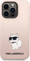 Karl Lagerfeld Apple iPhone 14 Pro Max Szilikon Tok - Rózsaszín