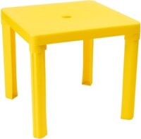 Flair Teddy Kerti gyerek asztal - Sárga