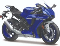 Maisto Yamaha YZF-R1 2021 Z fém modell 1:18