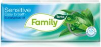 Tento Family 3 rétegű papírzsebkendő - Eukaliptuszolaj illatú (10x10db)