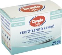 Bradolife Fertőtlenítő kendő (25db/csomag)