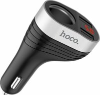 HOCO Autós töltő és szivargyújtó - Fekete