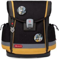 Belmil Classy Plus Wolves Sand iskolatáska - Fekete