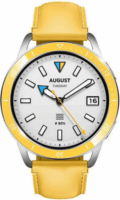Xiaomi Watch BHR7881GL Gyári Bőr szíj - Sárga