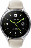 Xiaomi Watch BHR8038GL Gyári Bőr szíj - Fehér