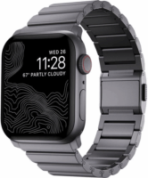 NOMAD Apple Watch Ultra (49mm) 8/7 (45mm) 6/SE/5/4 (44mm) 3/2/1 (42mm) Okosóra szíj - Szürke