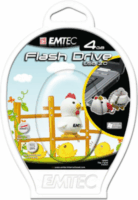 Emtec M-320 USB-2.0 8GB - Csirke formájú