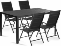 Fieldmann Charlotte 4 Kertibútor Garnitúra - Fekete