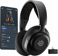 Steelseries Arctis Nova 5 Wireless Gaming Headset - Fekete
