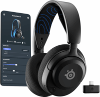 Steelseries Arctis Nova 5P Wireless Gaming Headset - Fekete