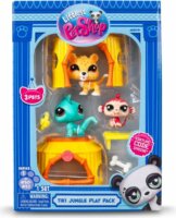 Littlest Pet Shop Figura csomag, 1. széria, 3 db-os - Dzsungel
