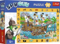 Trefl Spy Guy Kalózhajó nyomozós képkereső puzzle - 100 darabos