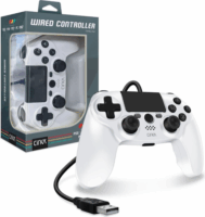 Hyperkin Cirka Nuforce Vezetékes kontroller - Fehér (PS4/PC/MAC)