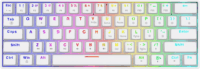 Savio Whiteout X2 Vezetékes Gaming Billentyűzet (Red Switch) - Angol