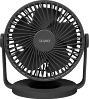 Savio AD-01 USB Asztali ventilátor - Fekete