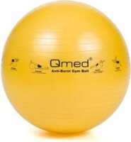 Qmed DRQM3A0MA001P Gimnasztikai labda pumpával 45 cm - Sárga