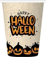 Halloween Dekorációs Papír Pohár 210 ml (6 db)