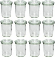 WECK 121162 Befőttes üveg 12 darabos készlet 160ml