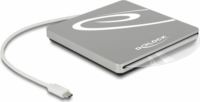 DeLOCK 42605 USB-C Blu-Ray külső ház - Ezüst (Bontott)