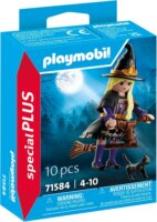 Playmobil 71584 specialPLUS - Boszorkány seprűn macskával figura
