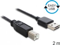 Delock EASY-USB 2.0 -A apa > USB 2.0-B apa kábel, 2 m