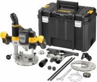 DeWalt DCW620NT-XJ Akkus Felsőmaró Marógép készlet 18V - Fekete/Sárga