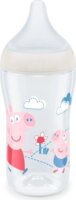 Nuk Perfect Match Peppa Malac műanyag Cumisüveg 260ml - Fehér mintás