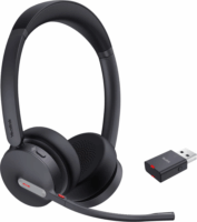 Yealink WH64 Hybrid Bluetooth USB-A Dual UC Call Center Sztereo Headset - Fekete