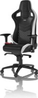 noblechairs EPIC Valódi bőr Gamer szék - Fekete/Fehér/Piros