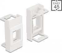 Delock 86413 Easy 45 Keystone modultartó - Fehér (4db/csomag)