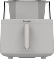 Taurus Aero Crisp Spin AirFryer Forrólevegős sütő 6L 1550 Watt - Szürke