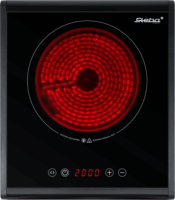 Steba HK 25 Szabadonálló 1 zónás Üvegkerámia főzőlap 2000W - Fekete