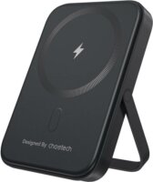 Choetech B742 Powerbank Wireless + USB-C / 5000mAh 20W - Fekete