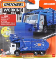 Mattel Matchbox Working Rigs - Garbage King XL kisautó - Kék