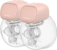 Momcozy S9 Pro Dupla hordozható Mellszívó készülék 180ml - Rózsaszín
