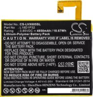 Cameron Sino CS-LVX605SL Lenovo Tab M10 Tablet akkumulátor 4850 mAh