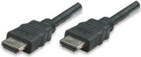Manhattan HDMI/HDMI 1.4 kábel 3m, fekete