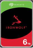 Seagate 6TB IronWolf SATA3 3.5" NAS HDD (6db / csomag)