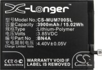 Cameron Sino CS-MUM700SL Xiaomi Redmi Note 7 Telefon akkumulátor 3900 mAh