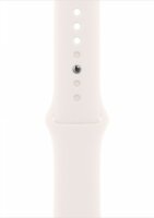 Apple Watch S4/S5/S6/S7/S8/S9/S10/SE/Ultra Gyári Sport szíj 44/45/46/49mm - Lágy Rózsaszín M/L