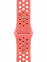 Apple Watch S1/S2/S3/S4/S5/S6/S7/S8/S9/S10/SE Gyári Nike Sport szíj 38/40/41/42mm - Parázsszín S/M