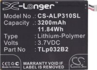 Cameron Sino CS-ALP310SL Alcatel One Touch Pixi 3 8 LTE Tablet akkumulátor 3200 mAh