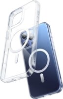 McDodo PC-4923 Apple iPhone 16 Pro Max Magnetic Case Szilikon Tok - Átlátszó