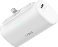 Baseus P10068307213-00 Compact IP Powerbank Type-C / 5000mAh 20W - Fehér