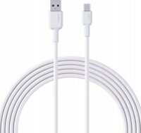 AUKEY CB-NAC1 USB-A apa - USB-C apa Adat és töltő kábel 1m - Fehér