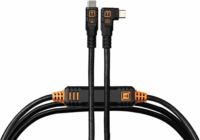 Tether Tools TetherPro Optima 10G USB-C apa - USB-C apa 90° 3.2 Adatkábel 4.6m - Fekete