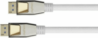 Python DisplayPort 2.0 apa - DisplayPort 2.0 apa Kábel 2m - Fehér