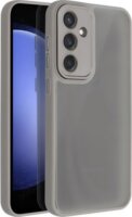 Gigapack Samsung Galaxy S25 Plus Szilikon Kamera Védő Telefon Tok - Világosszürke