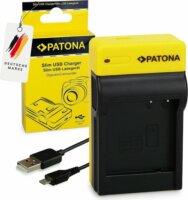 Patona PT151655 Foto Panasonic DMW-BLG10 slim USB Akkumulátor töltő