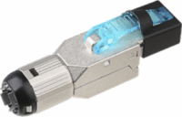 Nikomax Cat8 RJ45/8P8C árnyékolt szerszám nélkül szerelhető Csatlakozó Dugó